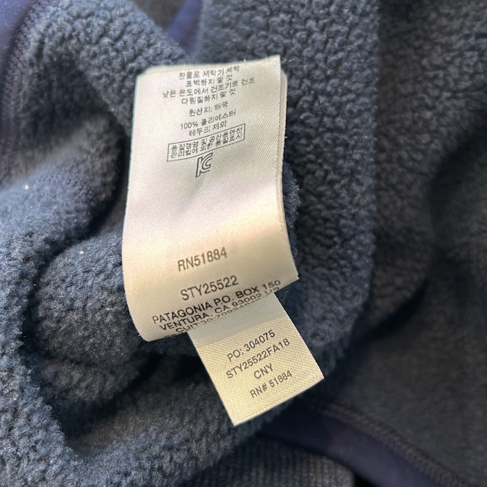Patagonia Men’s Better Sweater 1/4 Zip Fleece - Picture 9 of 10